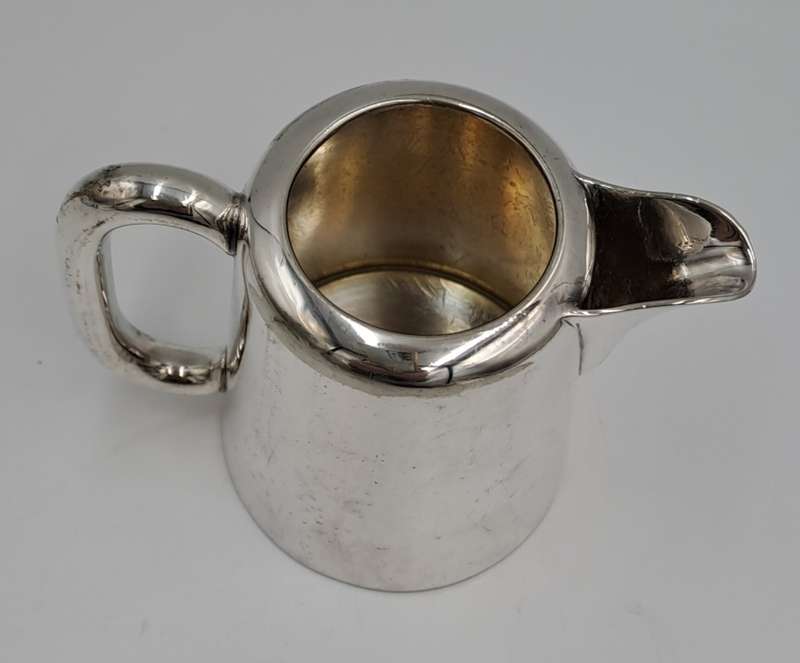 Antique Hotelware Silver plate Creamer /Milk Jug 6,2cm (tall)x 8,5cm x 4,5cm
