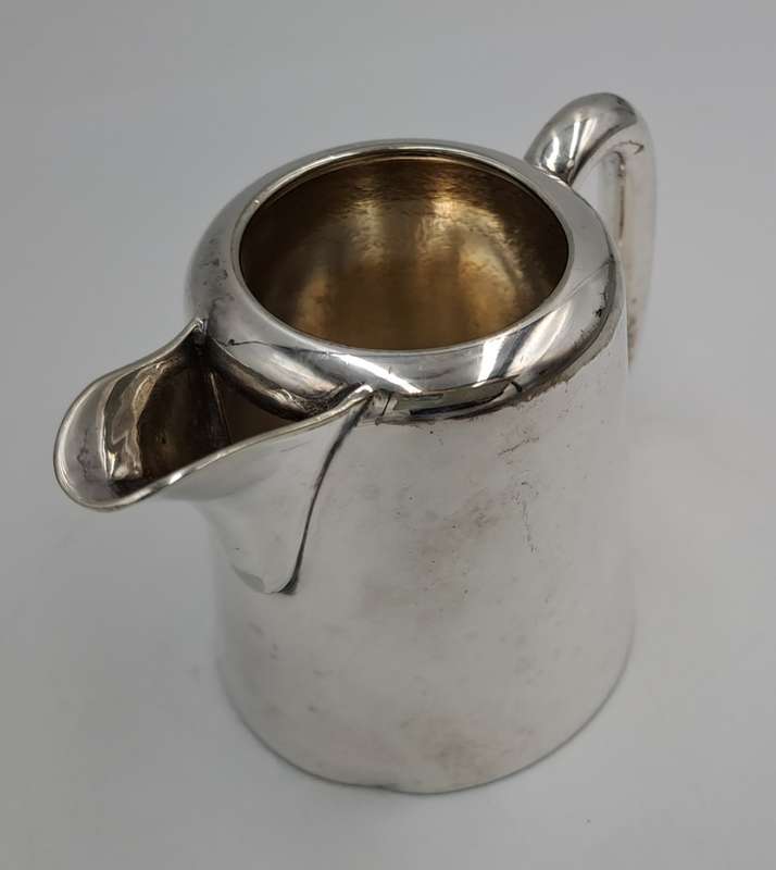 Antique Hotelware Silver plate Creamer /Milk Jug 6,2cm (tall)x 8,5cm x 4,5cm