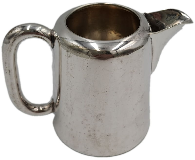Antique Hotelware Silver plate Creamer /Milk Jug 6,2cm (tall)x 8,5cm x 4,5cm