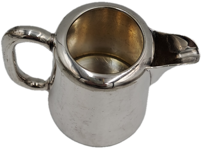 Antique Hotelware Silver plate Creamer /Milk Jug 6,2cm (tall)x 8,5cm x 4,5cm