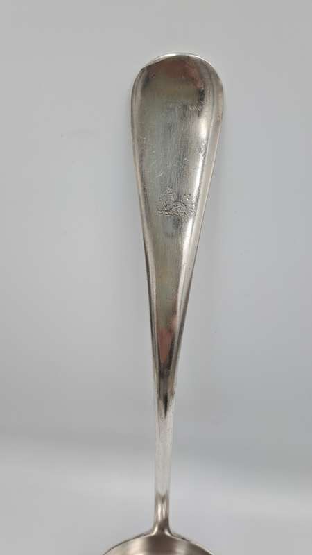 Large Antique Mappin & Webb Silver plated Sauce/Soup Ladle E.P.N.S