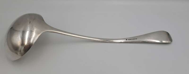 Large Antique Mappin & Webb Silver plated Sauce/Soup Ladle E.P.N.S