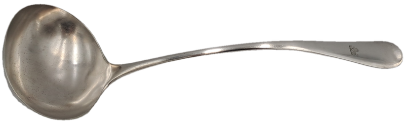 Large Antique Mappin & Webb Silver plated Sauce/Soup Ladle E.P.N.S
