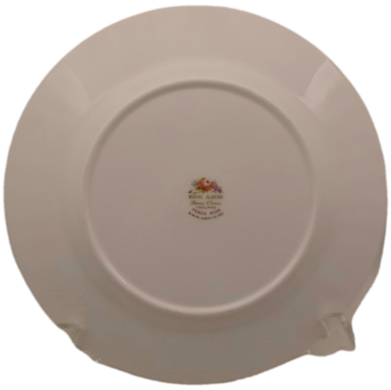 Vintage Royal Albert  `Peach Rose` Fish /Salad Plate (6 available) 206mm