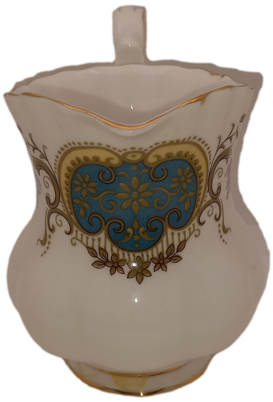 Vintage Royal Albert Berkeley coffee Creamer 90x110x70mm (Hairline Crack )