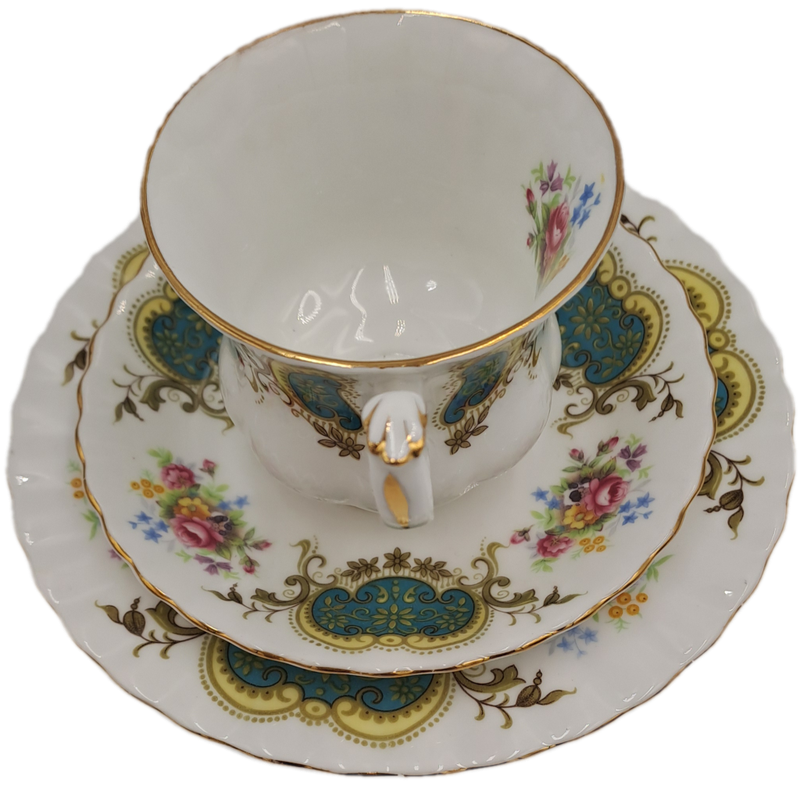 Replacement:  Vintage Royal Albert Berkeley Coffee Trio (side plate is 161mm)