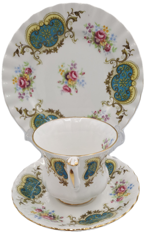 Replacement:  Vintage Royal Albert Berkeley Coffee Trio (side plate is 161mm)