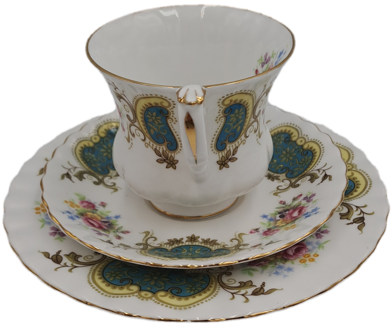 Replacement:  Vintage Royal Albert Berkeley Coffee Trio (side plate is 161mm)