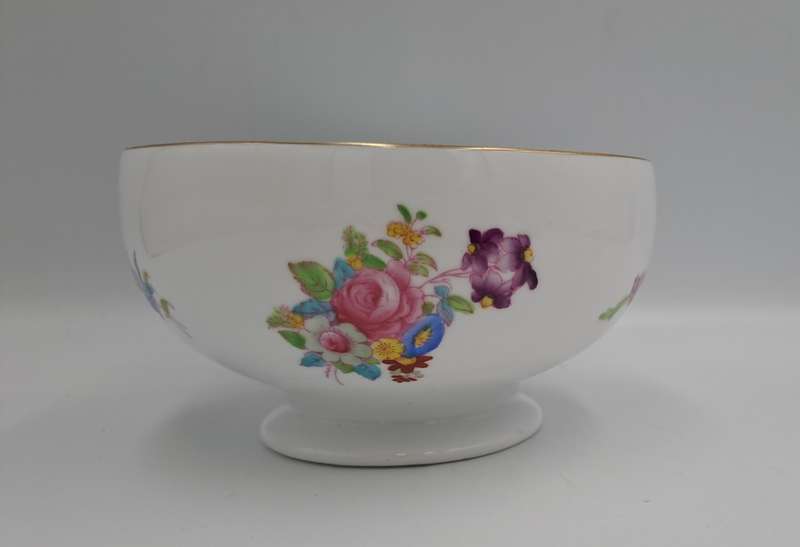 Vintage "Dresden Rose" Large Sugar Bowl by Spode Copeland's China England 70x130mm