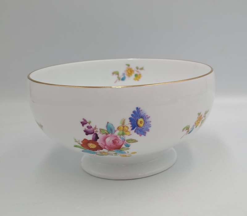 Vintage "Dresden Rose" Large Sugar Bowl by Spode Copeland's China England 70x130mm