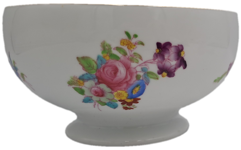 Vintage "Dresden Rose" Large Sugar Bowl by Spode Copeland's China England 70x130mm