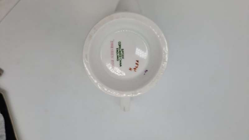 Vintage Dresden Rose Creamer by Spode Copeland's China England 98x130x80mm