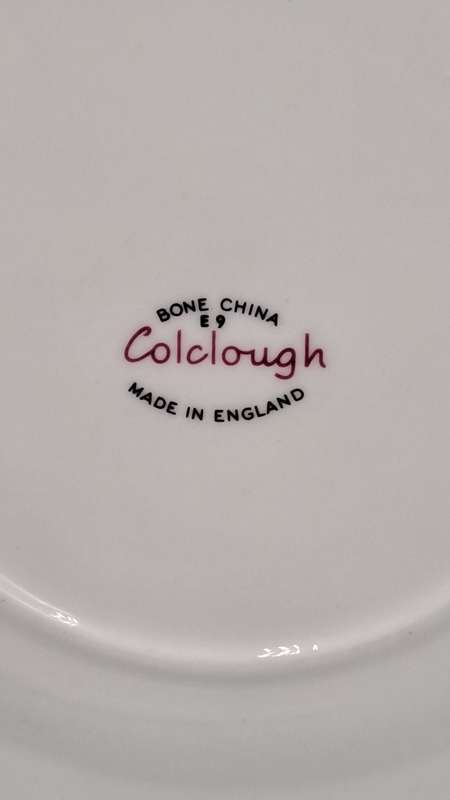 Vintage COLCLOUGH Bone China TRIO Made in England   ( 6 Available) Excellent Condition