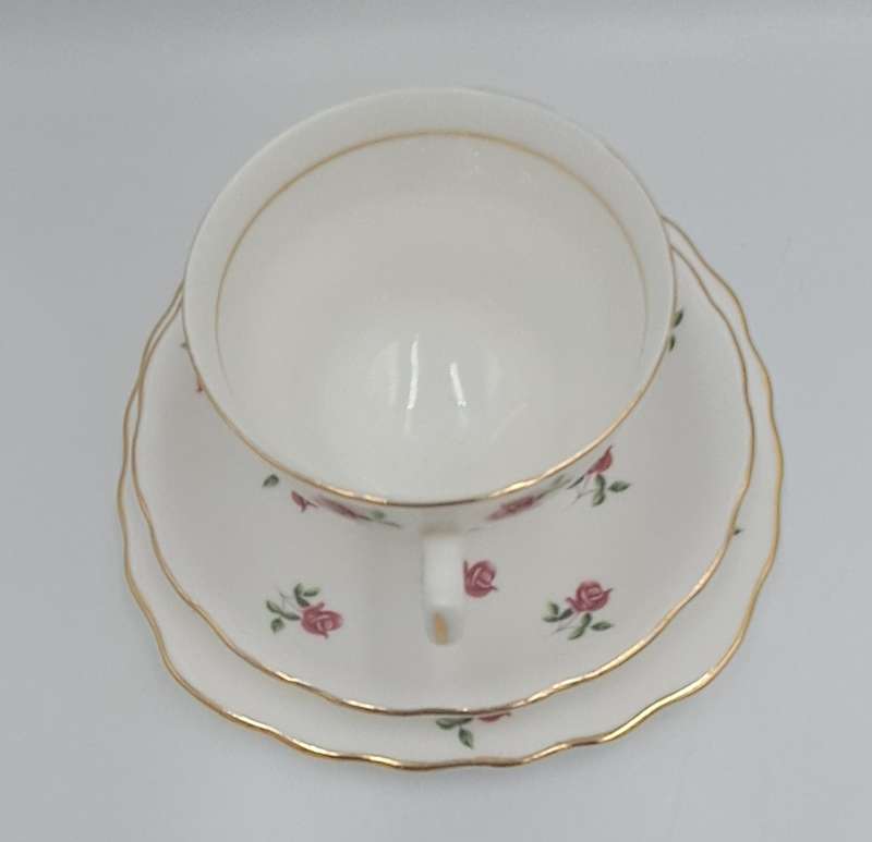 Vintage COLCLOUGH Bone China TRIO Made in England   ( 6 Available) Excellent Condition