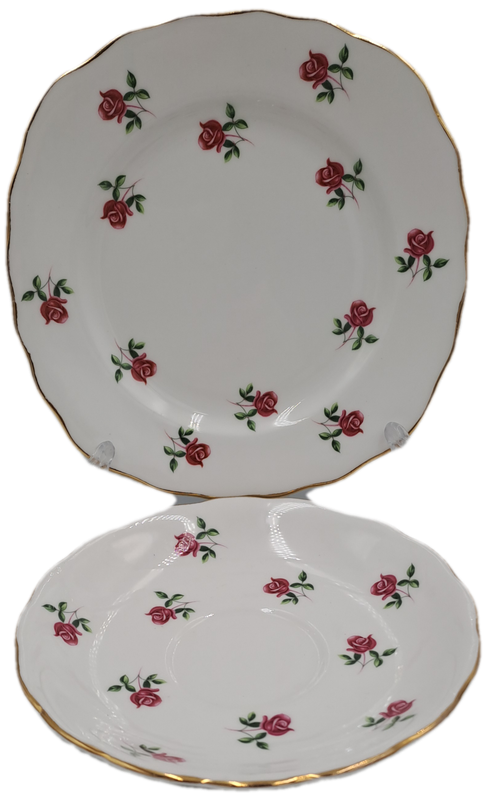 Vintage COLCLOUGH Bone China TRIO Made in England   ( 6 Available) Excellent Condition