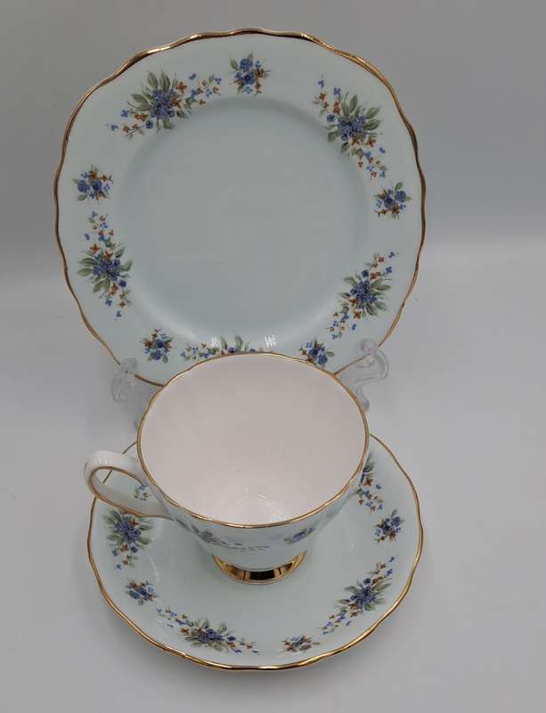 Vintage Colclough Bone China Pat.no 8179-Trio made in England Ridgeway Potteries LTD - 6 available