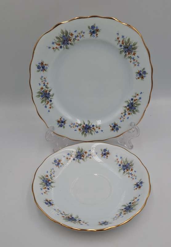 Vintage Colclough Bone China Pat.no 8179-Trio made in England Ridgeway Potteries LTD - 6 available