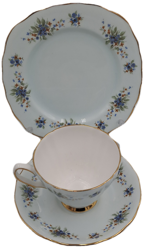 Vintage Colclough Bone China Pat.no 8179-Trio made in England Ridgeway Potteries LTD - 6 available