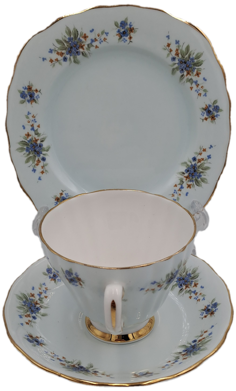 Vintage Colclough Bone China Pat.no 8179-Trio made in England Ridgeway Potteries LTD - 6 available