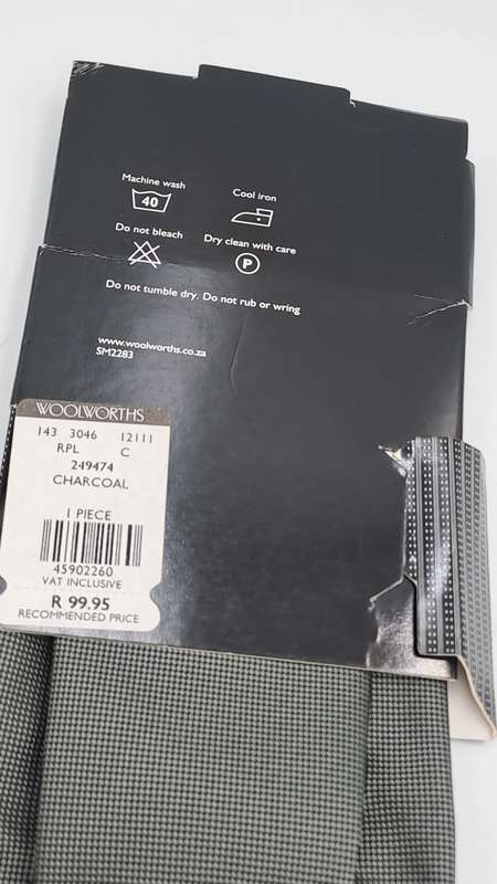 Woolworths Polyester Tie