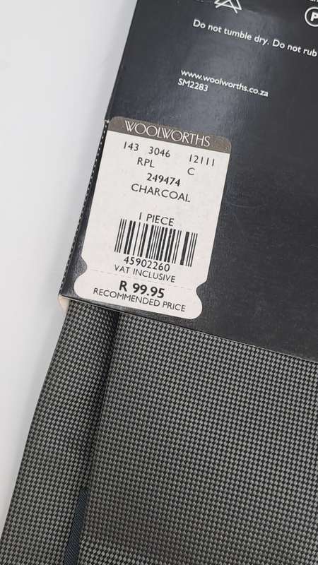 Woolworths Polyester Tie