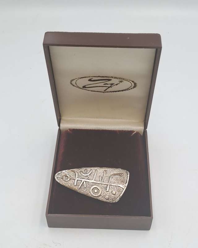 Vintage 925 Sterling Silver Brooch - 12grams