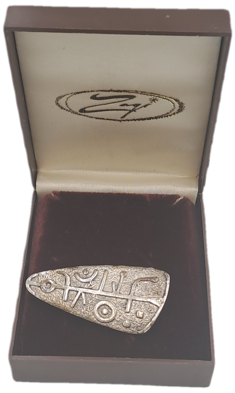 Vintage 925 Sterling Silver Brooch - 12grams