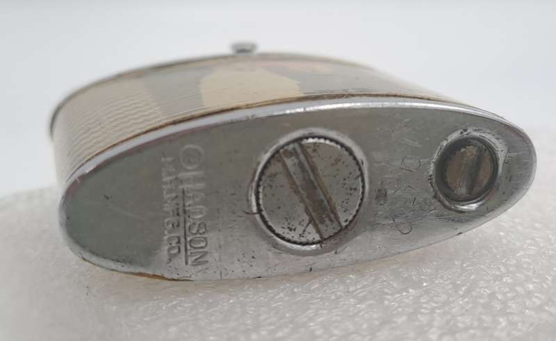 Vintage 1950'2 Hadson Lighter - with Pin-Ups on Both sides - By M.H.MFG.Co-need restoration