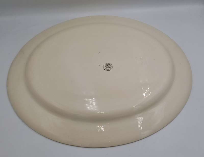 Vintage SIMPSONS pottery Ambassodor ware England Oval Platter 335x405mm