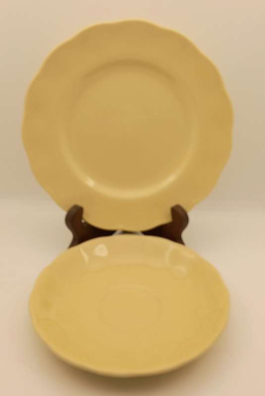 Vintage GRINDLEY Petal Ware Saucer and side Plate Made in England