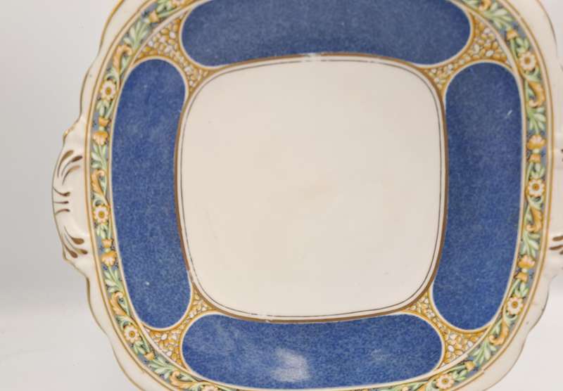 Vintage Porcelain Cake Plate (No makers mark just a number ) 235x211mm