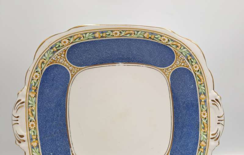Vintage Porcelain Cake Plate (No makers mark just a number ) 235x211mm