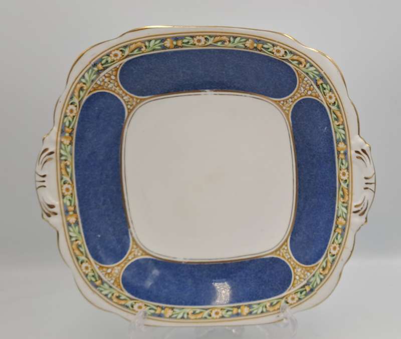 Vintage Porcelain Cake Plate (No makers mark just a number ) 235x211mm