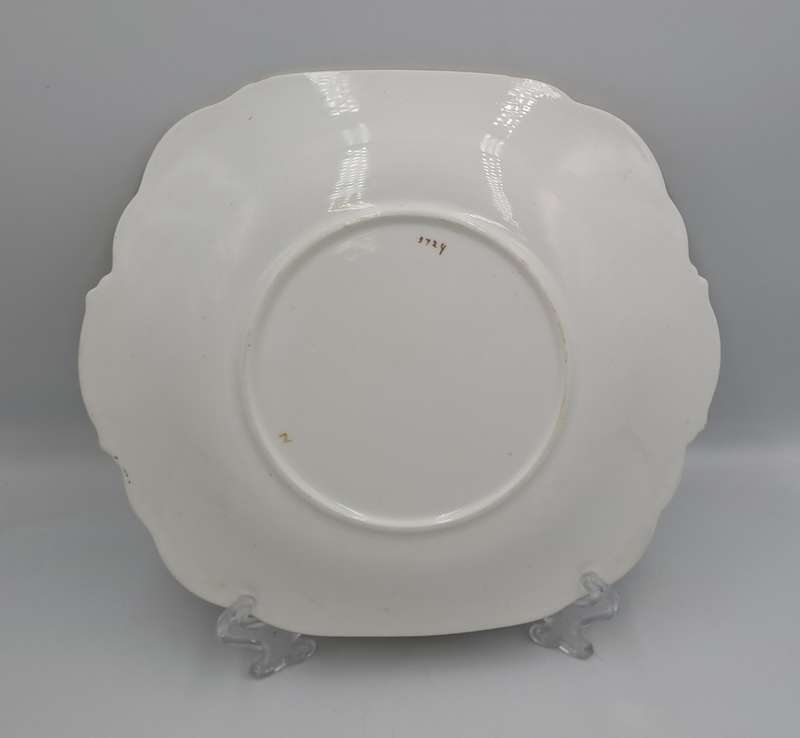 Vintage Porcelain Cake Plate (No makers mark just a number ) 235x211mm