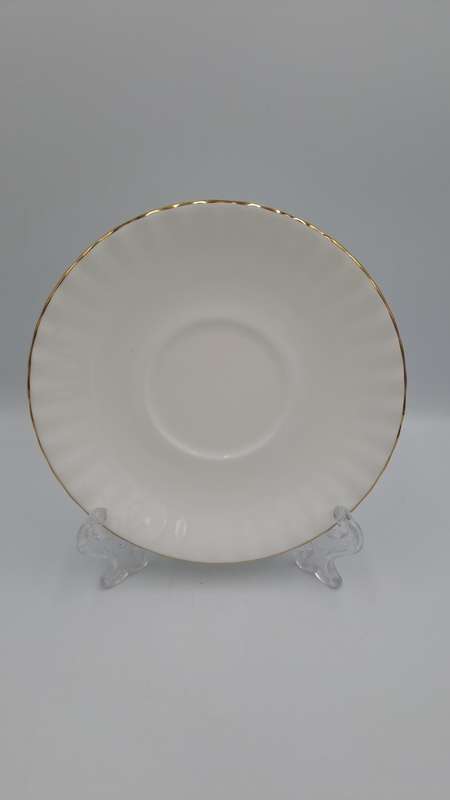 Vintage Royal Albert Val D'or -Soup Coupe Saucer 158mm