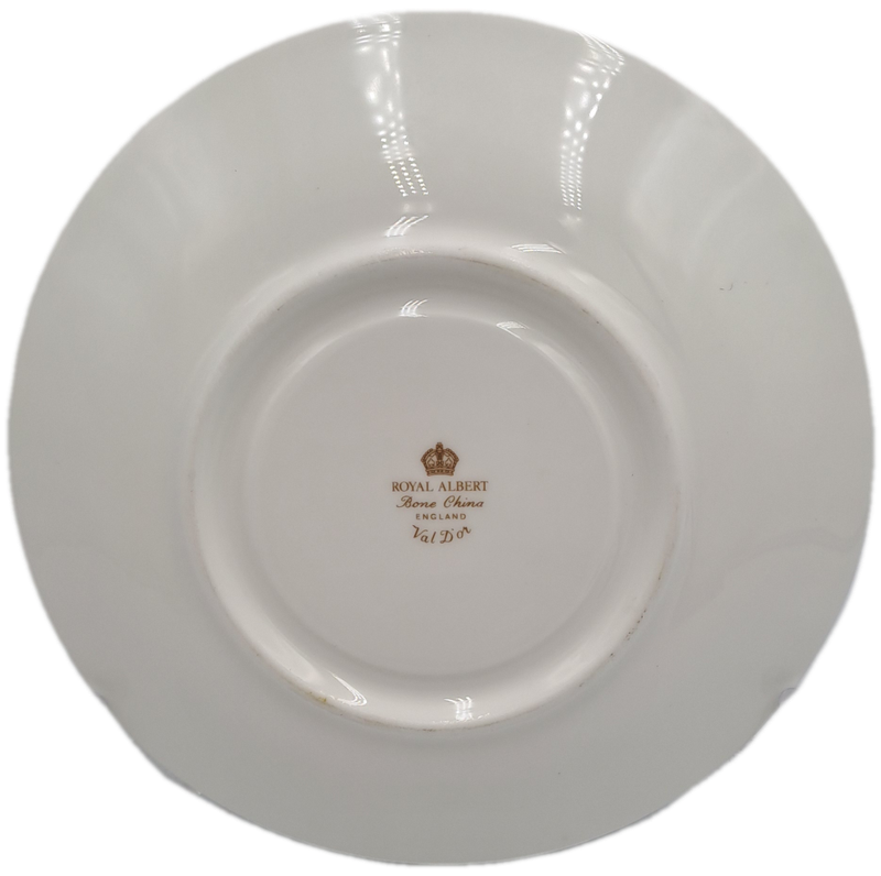 Vintage Royal Albert Val D'or -Soup Coupe Saucer 158mm