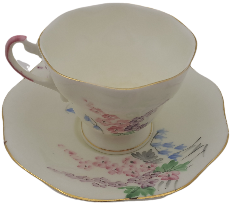 Antique /Vintage Foley Bone Duo (Cup and Saucer-Made in England)