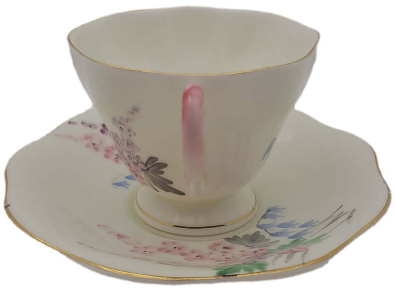 Antique /Vintage Foley Bone Duo (Cup and Saucer-Made in England)