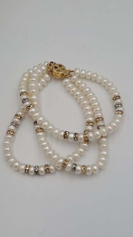 Vintage Genuine Pearl Bracelet