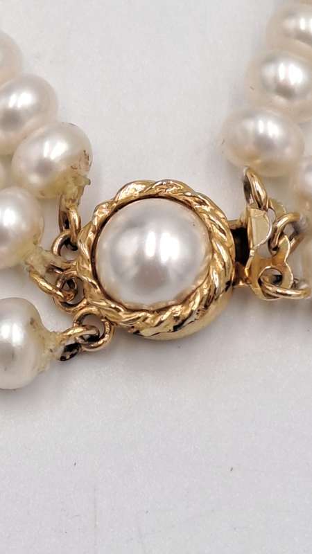 Vintage Genuine Pearl Bracelet