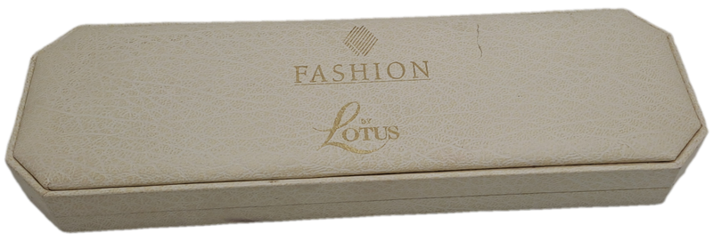 Vintage Simulated Pearl Necklace By Lotus - in Box