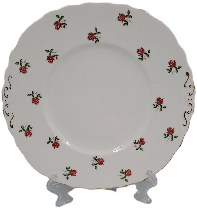 Vintage COLCLOUGH Bone China Cake Plate Made in England  Excellent Condition