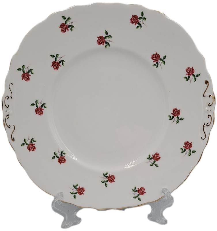 Vintage COLCLOUGH Bone China Cake Plate Made in England  Excellent Condition