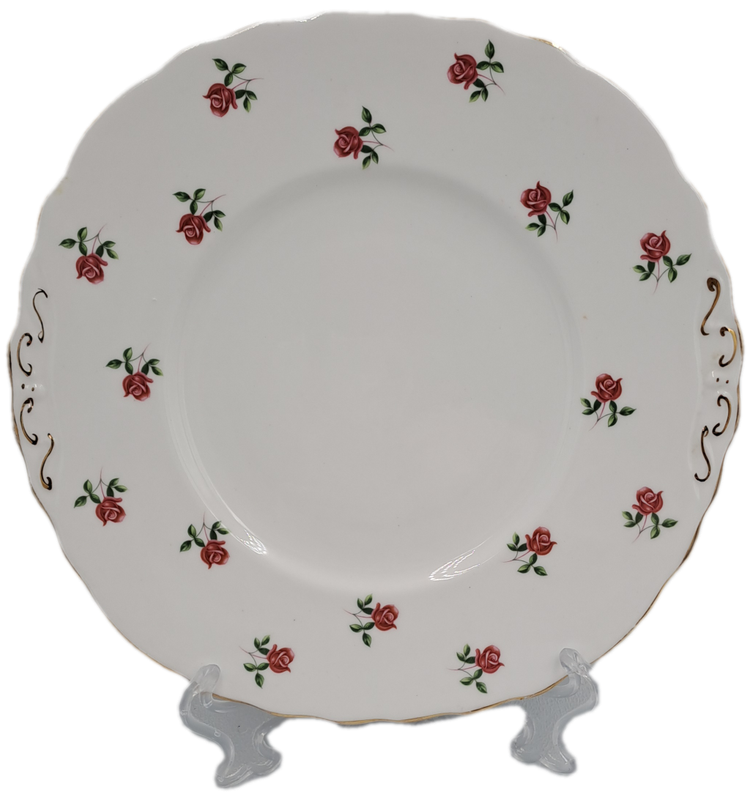 Vintage COLCLOUGH Bone China Cake Plate Made in England  Excellent Condition