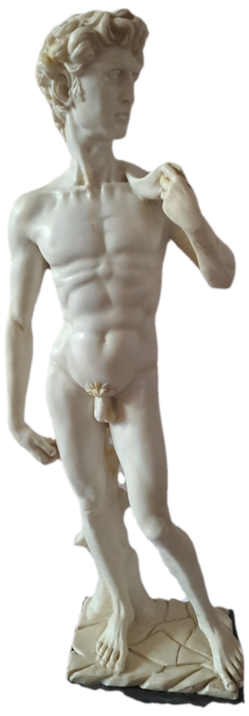 LARGE!!!!  David Statue 60cm Tall - Made from Resin