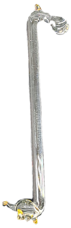6 Collectable Handmade glass Swizzle /Stir Sticks