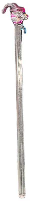 6 Collectable Handmade glass Swizzle /Stir Sticks