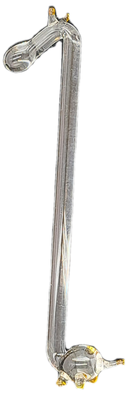 6 Collectable Handmade glass Swizzle /Stir Sticks