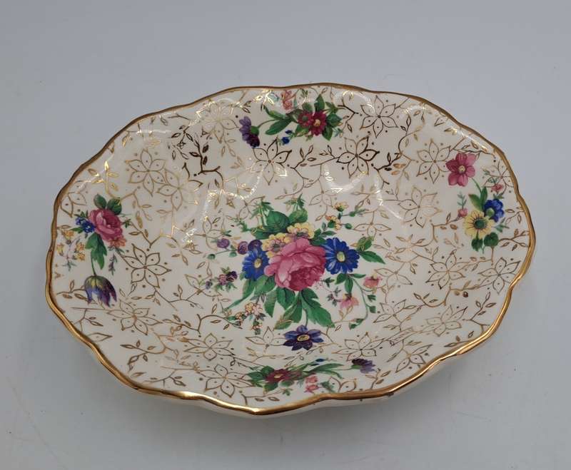 Vintage Post World War 2 -1946 Midwinter Semi-Porcelain Bon Bon Dish -Staffordshire England