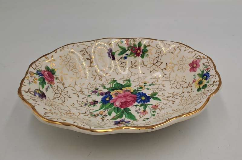 Vintage Post World War 2 -1946 Midwinter Semi-Porcelain Bon Bon Dish -Staffordshire England